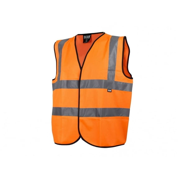 Scan Hi-vis Orange Waistcoat