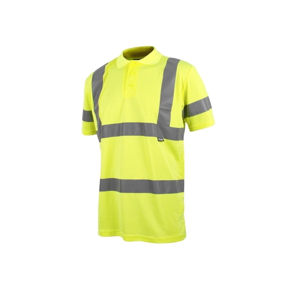 Scan Hi-vis Yellow Polo Shirt
