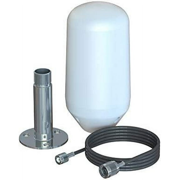 Scan Iridium Phone Passive Omnidirectional Antenna & Cable 5M - 65000-011 with Deck Mount