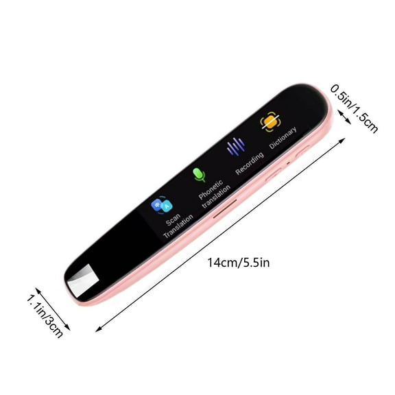 Scan Reader Pen,Text to Speech Device for Dyslexia,Exam Reading Pen, Langage Translator,International Edition ABS Multifunctional Smart Voice Translator Pen