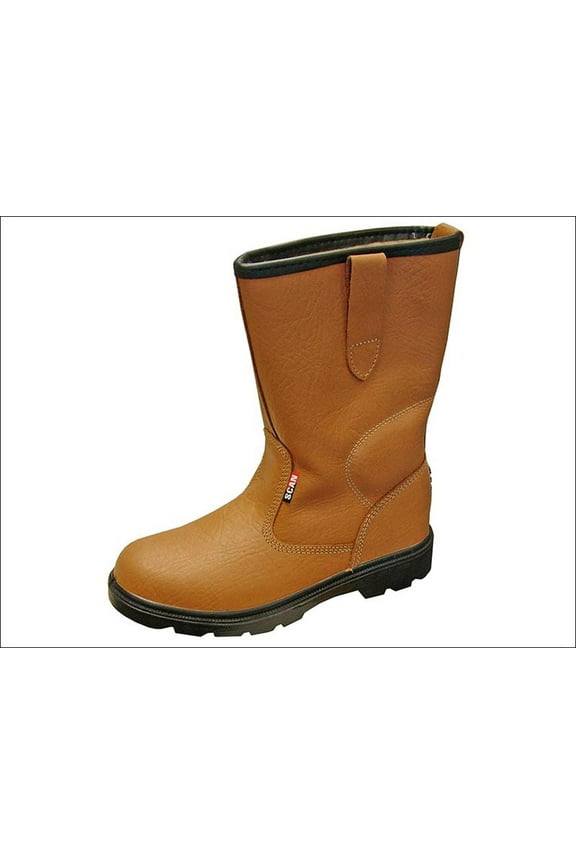- Texas Lined Rigger Boots Tan - US 10