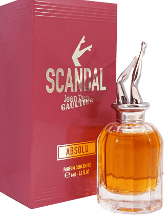 Scandal Jean Paul Gaultier Absolu 0.2 oz/6 ml Parfum Mini Travel