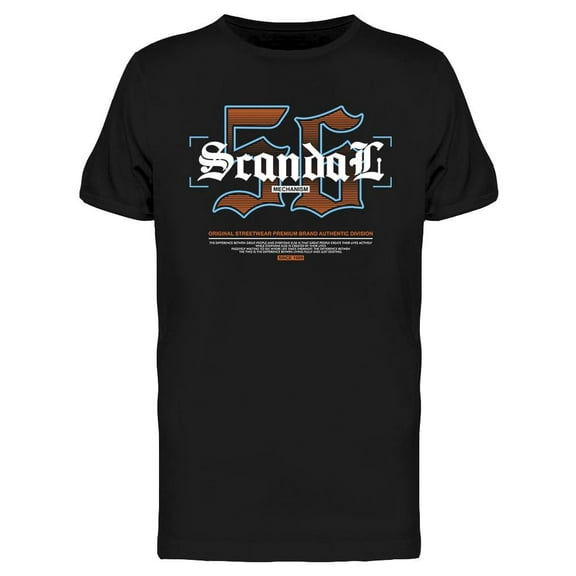 Scandal Mecanism 56  T-Shirt Men -Image by Shutterstock, Male Large