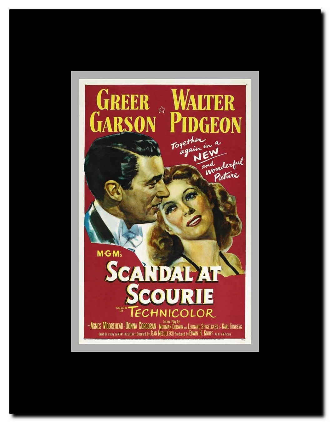 Scandal at Scourie Framed Movie Poster