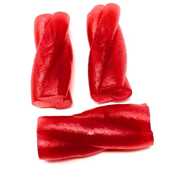 Scandi Candy, Swedish Raspberry Licorice Bites (Hallonskruv) (2.200 Lbs)