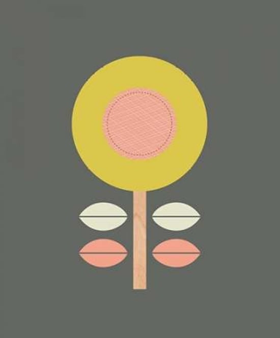 Scandi Flower II Canvas Art - Little Design Haus (20 x 24)