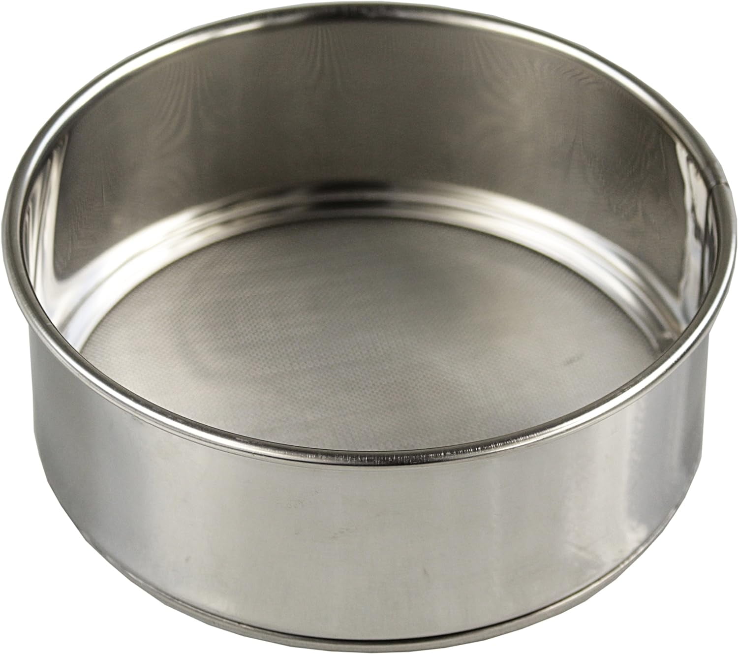 Scandicrafts Stainless Steel 5 Inch Fine Mesh Flour Sifter