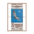 thumbnail image 1 of Scandinavian Air Express, 1930, Operated by KLM and ABA Airlines. Framed Vintage Travel Poster, 1 of 1