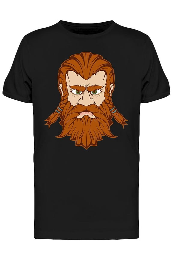 Scandinavian Beard T-Shirt Men -Image by Shutterstock, Male Large