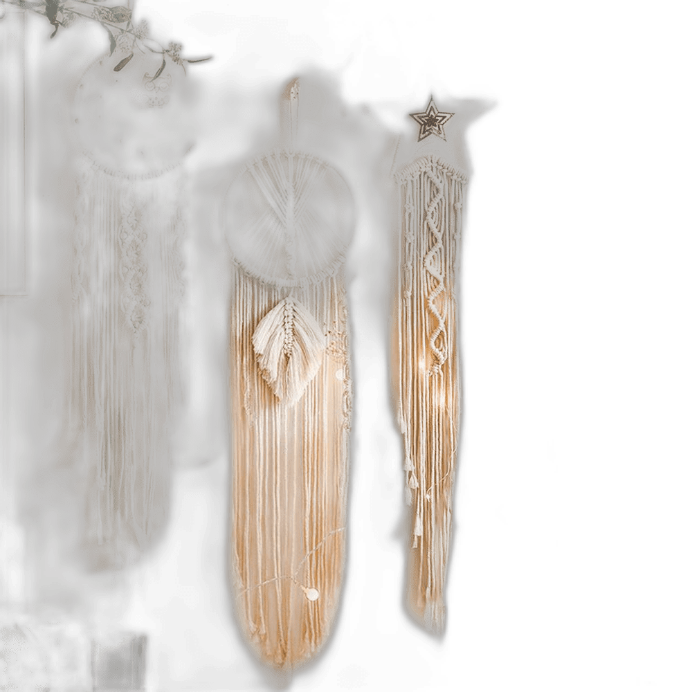 Scandinavian Cotton Rope Woven Tapestry Ins Home Wall Decorations Wall