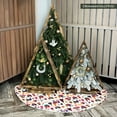 thumbnail image 1 of Scandinavian Folk Style Christmas Tree Skirt, 1 of 6