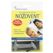 Scandinavian Formulas Nozovent Anti-Snoring Device-2 Piece 2 Each