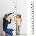 thumbnail image 1 of Scandinavian Height Ruler Wall Hanging adult Room Decor Growth Chart Measurement Tool with Modern Design for adult's Bedroom Nursery, 1 of 5
