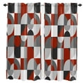thumbnail image 1 of Scandinavian Medieval Geometric Color Curtain Home Decoration Living Room Short Curtains Window Treatments For Kitchen Bedroom, 1 of 6