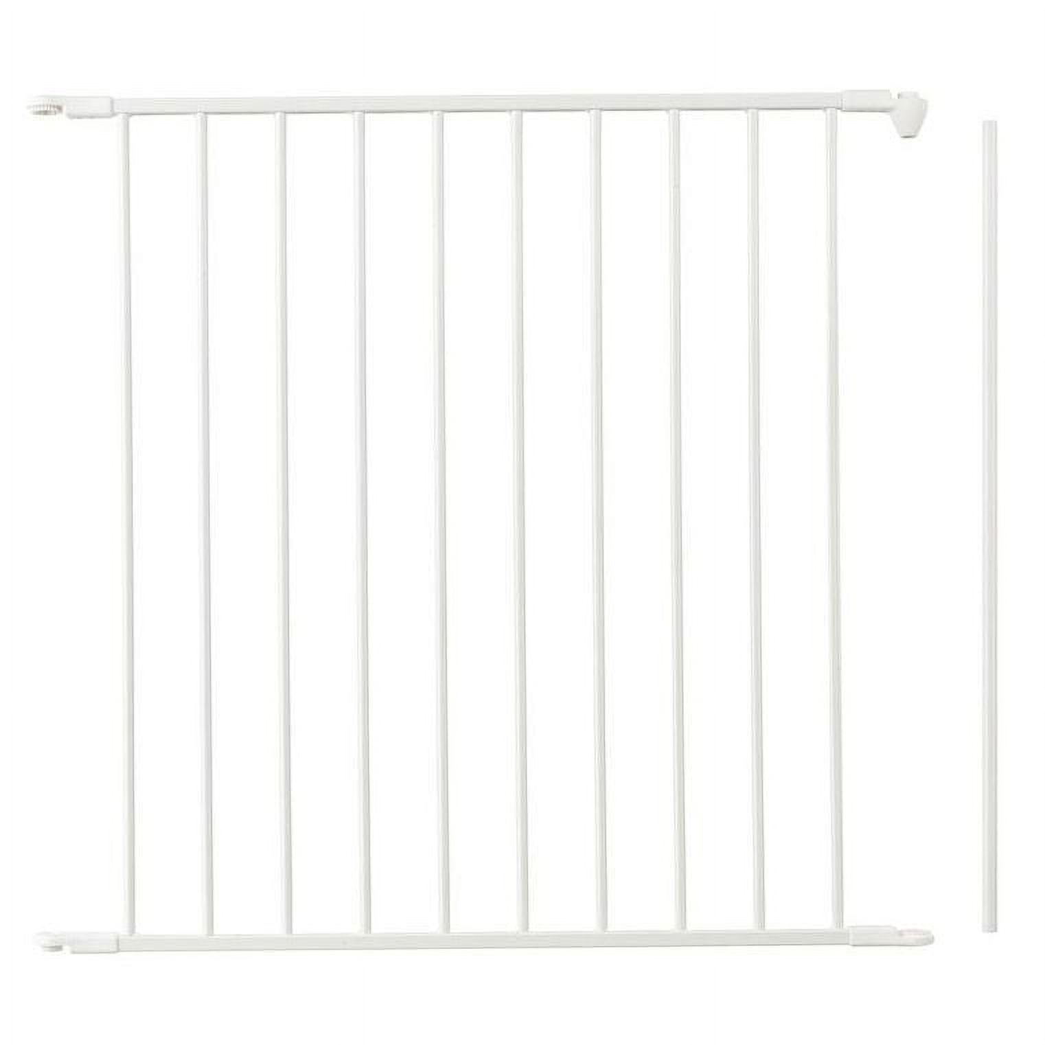 Scandinavian Pet Flex Metal 28.4 Inch Baby Pet Gate Extension Panel