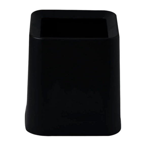 Scandinavian Square Mini Desktop Garbage Can Without Cover, Black for Coffee Table Living Room Office Study, Japanese Plain Originality