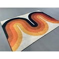 thumbnail image 1 of Scandinavian Style Rug, Boho Rugs, Mid Century Rug, Modern Rugs, 3D Printeds Rug, Gift For Her, Gift For The Home, Bathroom Rug, Soft Rug, 2.6'x6.5' - 80x200 cm, 1 of 8