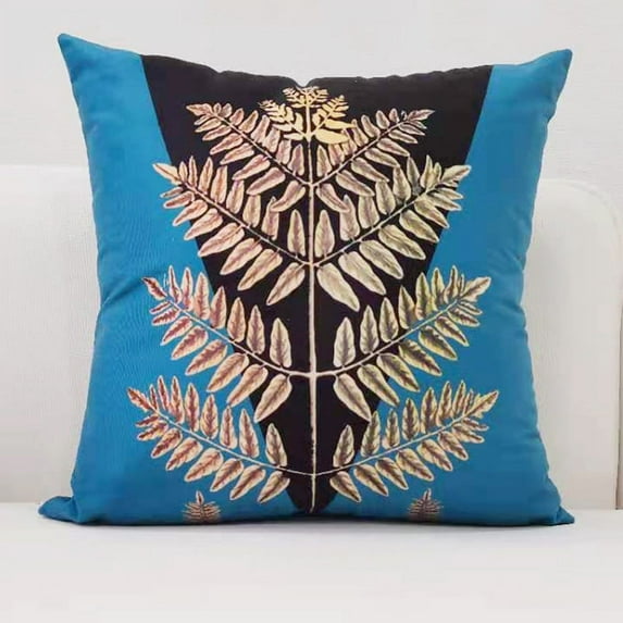 Scandinavian ins sofa pillow cover short plush bedside cushion cover cross-border Amazon home car pillow cover