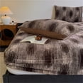 thumbnail image 1 of Scandinavian style leopard print bedspread fitted sheet modern minimalist, 1 of 7