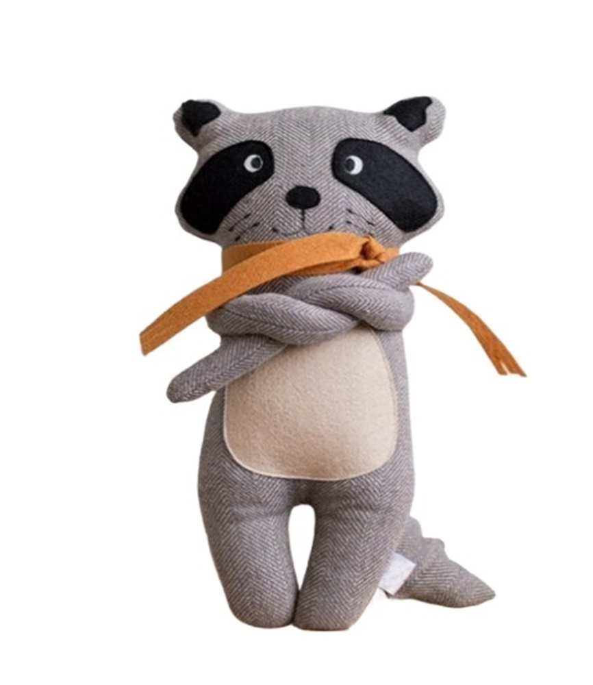 Scandinavian style raccoon dolls Calming toys - Walmart.com