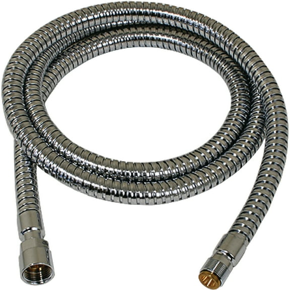 Scandvik 10271 5 Ft. Chrome Flex Hose For Elbow Sprayer Handle