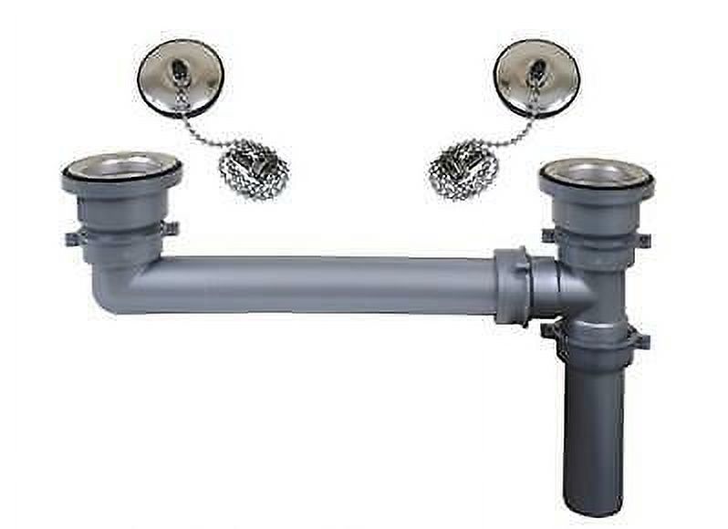 Scandvik 10310P Double Sink Drain Kit