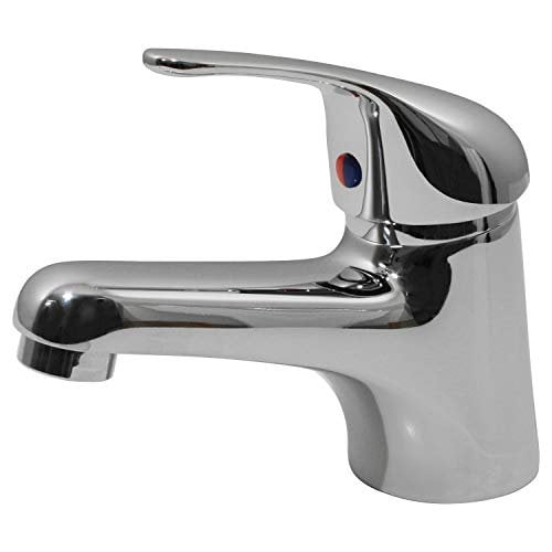Scandvik 10485P Chrome Plated Brass Basin / Head Mixer Faucet