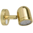 thumbnail image 1 of Scandvik LED Brass Reading Light - 10-30V [19052P], 1 of 2