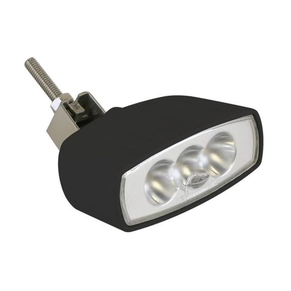 Scandvik 41446P Compact LED Spreader/Deck Light, Black