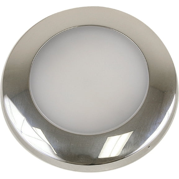 Scandvik S3 Surface Mount LED Downlight w/Stainless Bezel
