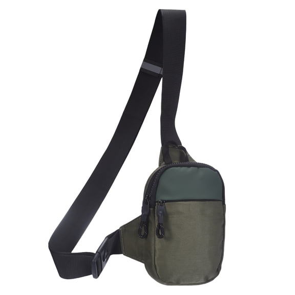 Scanner Holsters, 19 x 14 cm Postal Scanner Carrying Case Pouch, Chest Harness Holder Case for Most Handheld Barcode Scanners Mobile Phone, Army Green