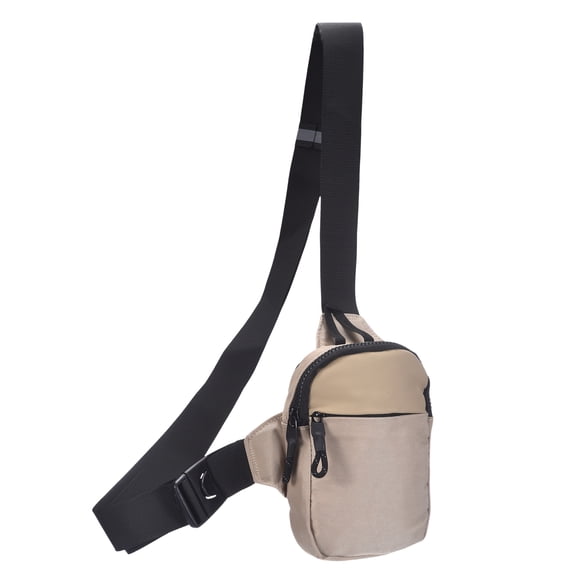 Scanner Holsters, 19 x 14 cm Postal Scanner Carrying Case Pouch, Chest Harness Holder Case for Most Handheld Barcode Scanners Mobile Phone, Khaki