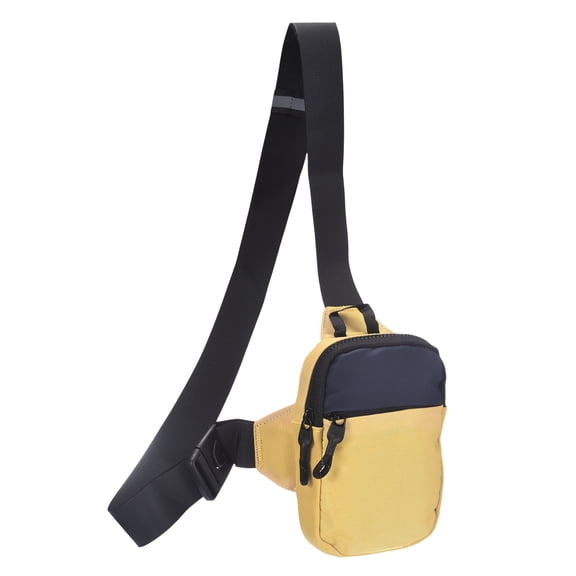 Scanner Holsters, 19 x 14 cm Postal Scanner Carrying Case Pouch, Chest Harness Holder Case for Most Handheld Barcode Scanners Mobile Phone, Yellow