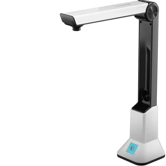Scanner Portable Book Document Camera Scanner Book Scanner Capture A4 HD for ID Cards Passport Books Watermark Mega Pixel
