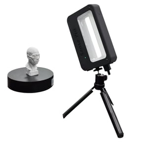 Scanner Sense Pro Handheld Mobile 3D Scanner Portable 3D Modeling Scanner High Precision Accuracy 0.3mm Support OBJ/STL/PLY Output Compatible With Windows10/8 IOS System