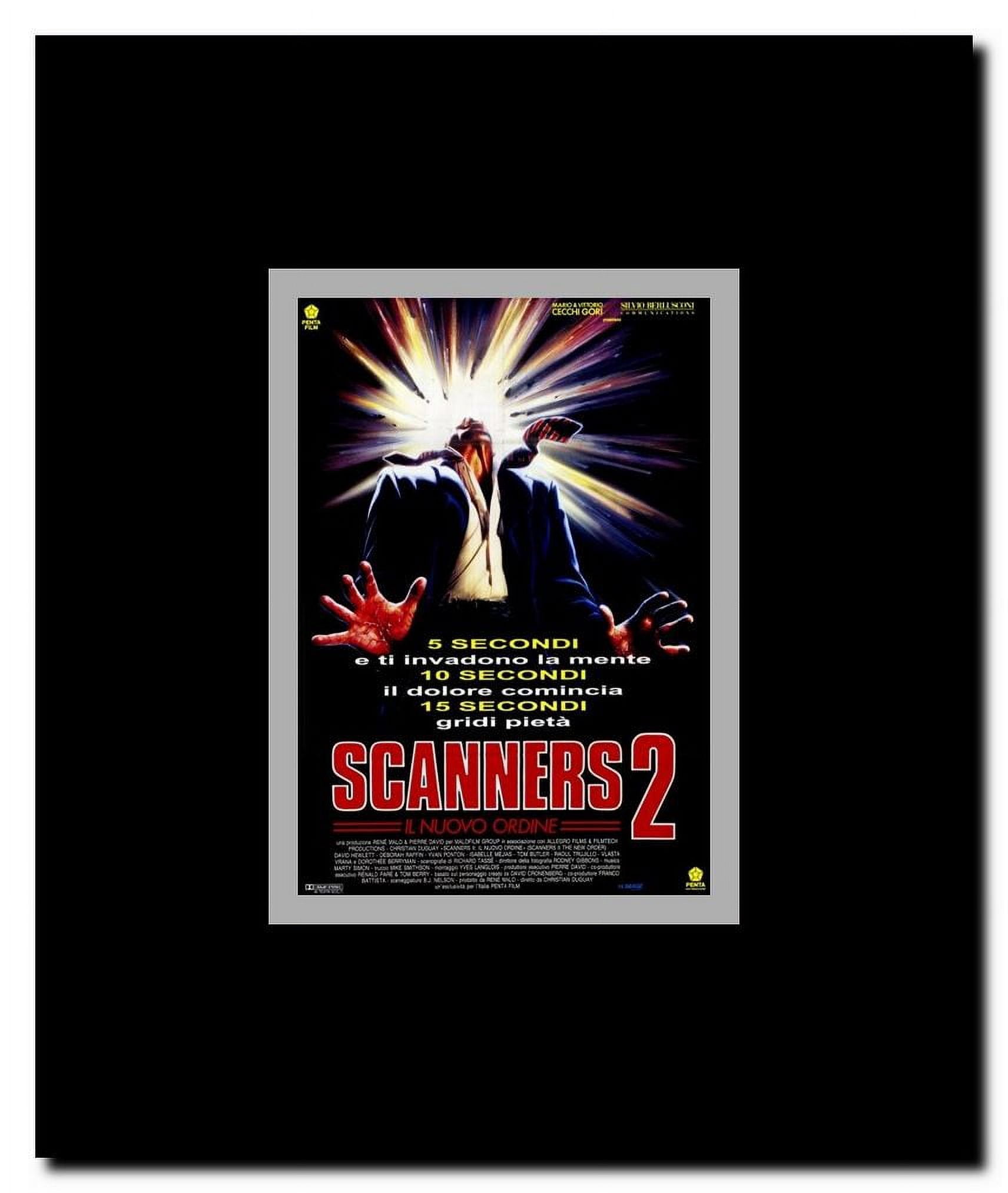 Scanners 2: the New Order Framed Movie Poster