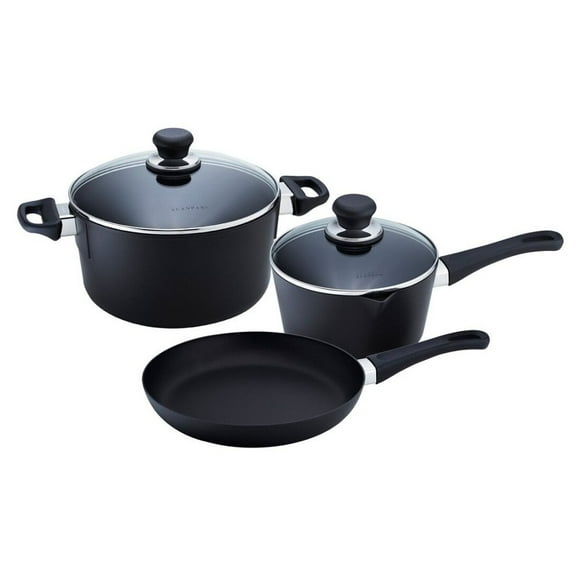 Scanpan Classic 5-Piece Cookware Set, Black