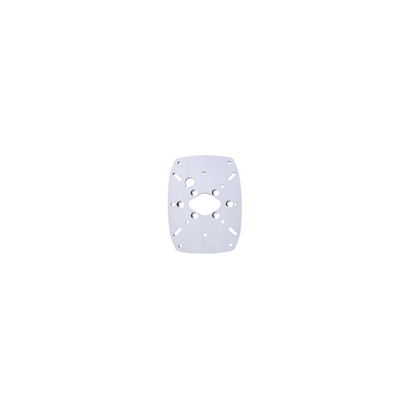 Scanstrut DPT-S-PLATE-01 Modular Dual Power Tower Satcom Plate 1 (35cm Domes)