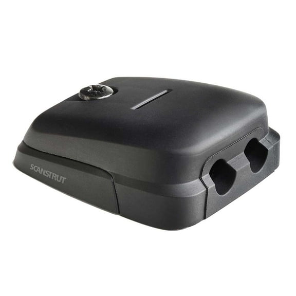 Scanstrut DS-HD6-BLK Horizontal Double Cable Seal - Black | Bundle of 5