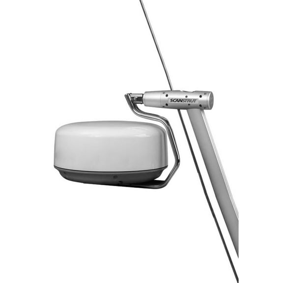 Scanstrut LMB-F1 Self-Levelling Radar Mount for 2kW/4kW Raymarine, Garmin, and Navico BR24/3G/4G Radomes - Mounts Forward of Backstay