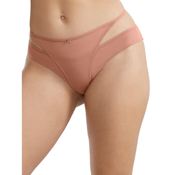 Scantilly by Curvy Kate Womens Peep Show Brazilian Style-ST029202