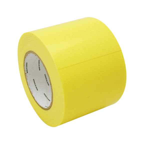Scapa 136 Polyethylene Film Tape: 4 in x 36 yds. (Yellow)
