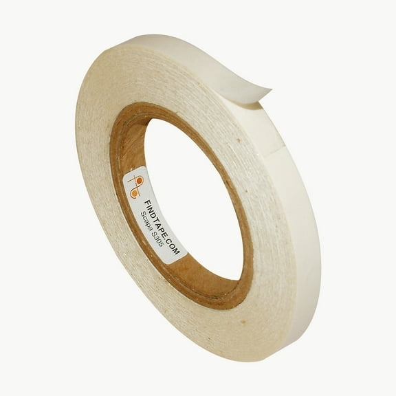 Scapa S305 Double-Sided Removable/Permanent Tape: 1/2 in x 60 yds. (Clear)