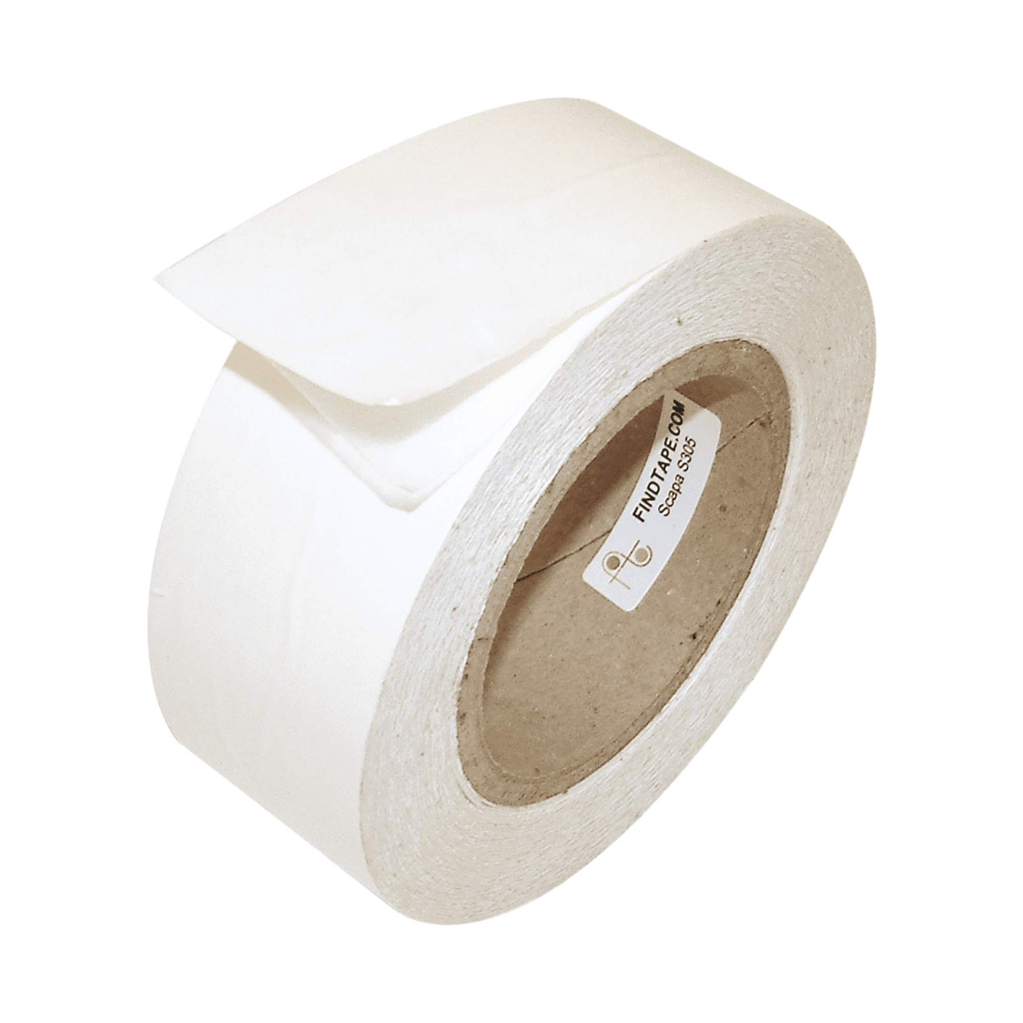 Scapa S305 Double-Sided Removable/Permanent Tape: 2 in x 60 yds. (Clear)