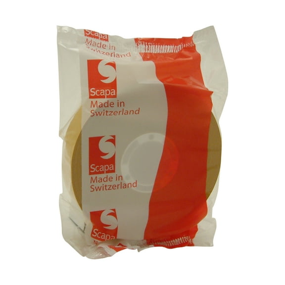 Scapa T002 ATG Tape: 3/4 in x 60 yds. (Clear Adhesive on Yellow Liner)