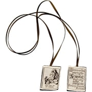 Hzzsbu Scapulars Catholic, Brown Scapular Of Our Lady Of Mount Carmel, Escapularios Catolicos Scapular Catholic Necklaces Gift For First Holy Communion