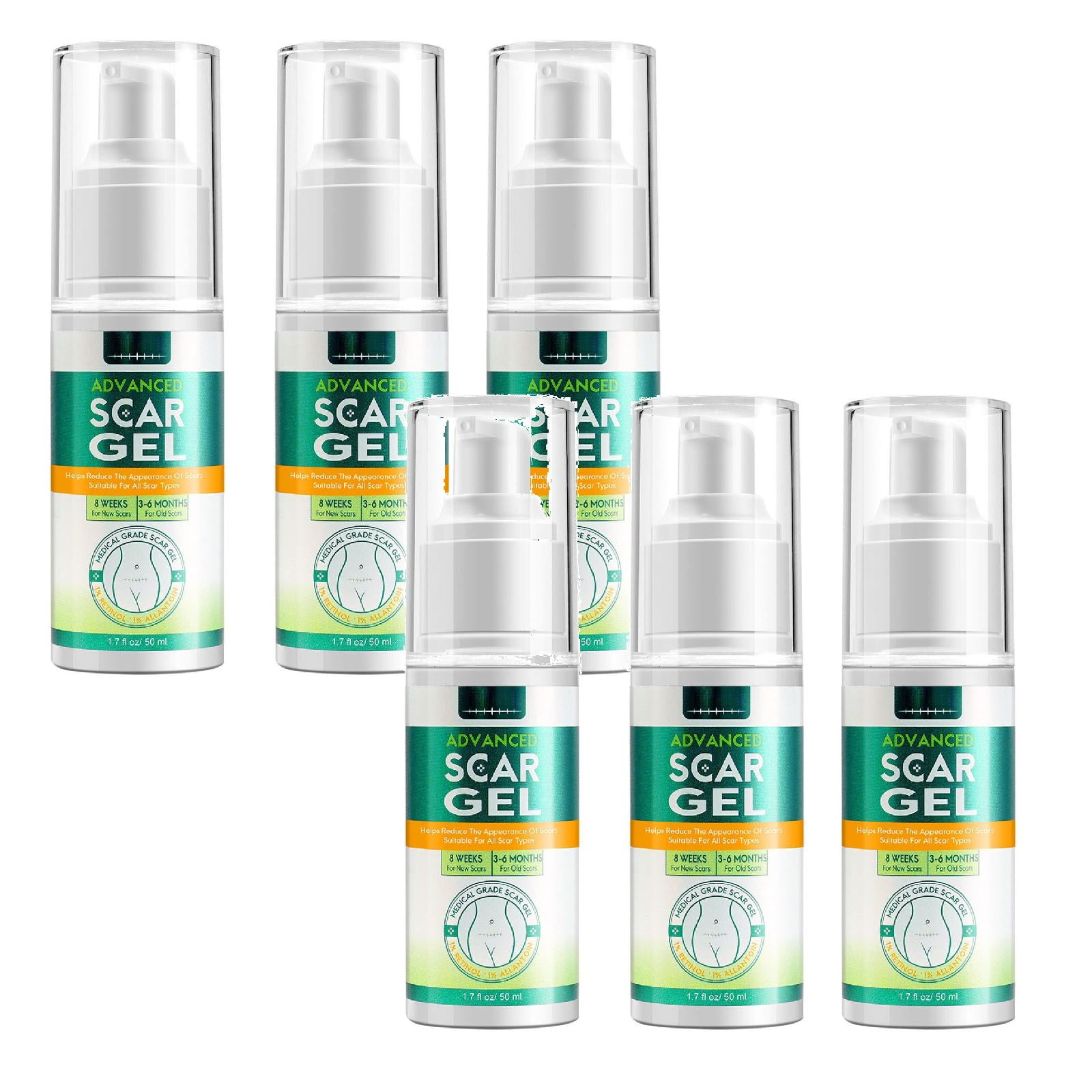 Scar Cream Face, 3Pc Scar Care Gel Scar Dilution Care Postoperative