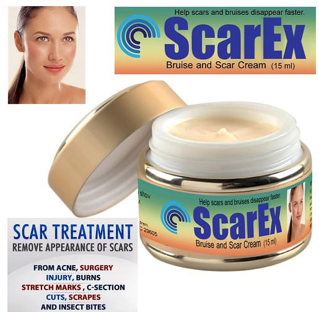 ScarEx Silicone Scar cream for Face, Body, Surgical, Burn