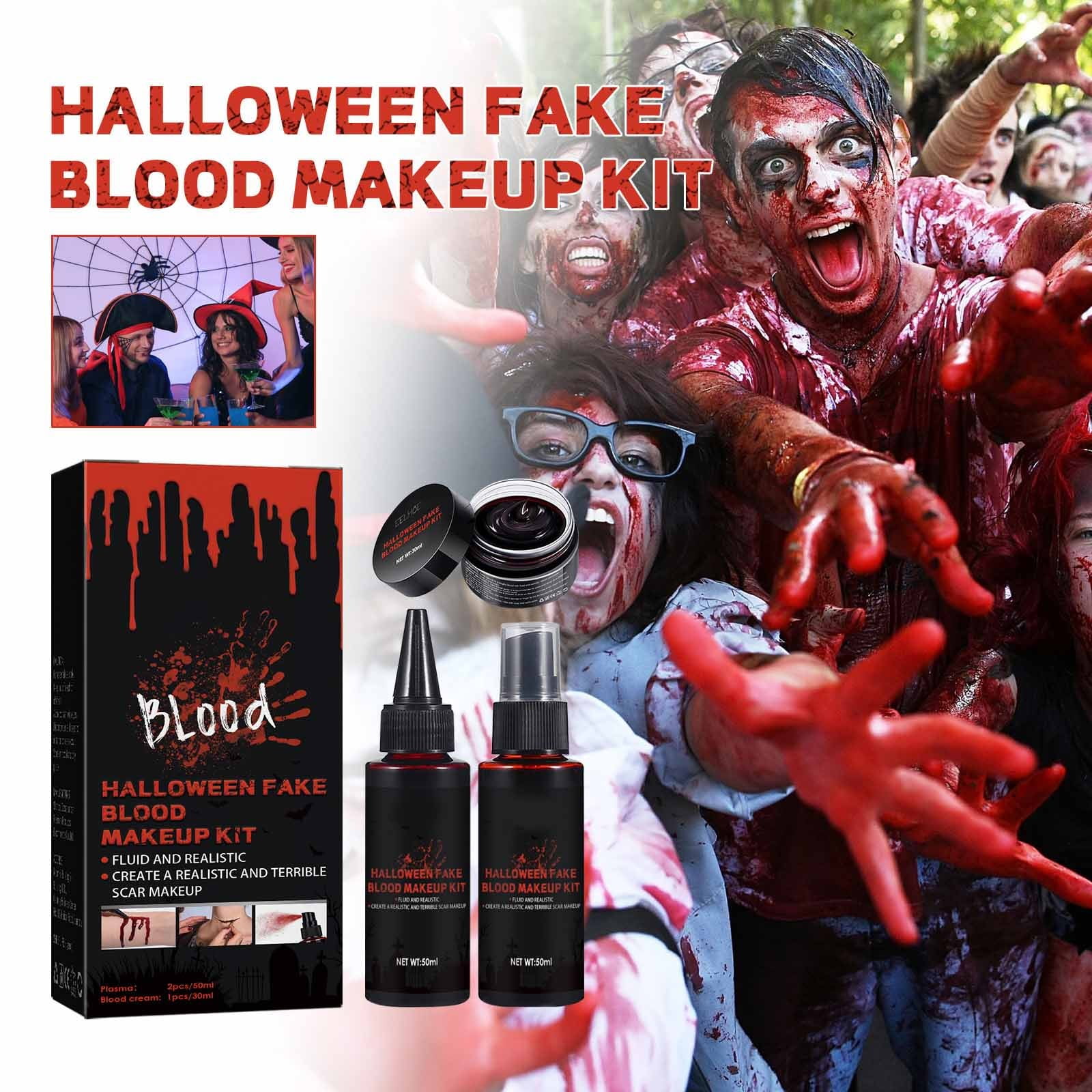 Scar Makeup Special Effects Rave Makeup Face Makeup Foundation Kits for