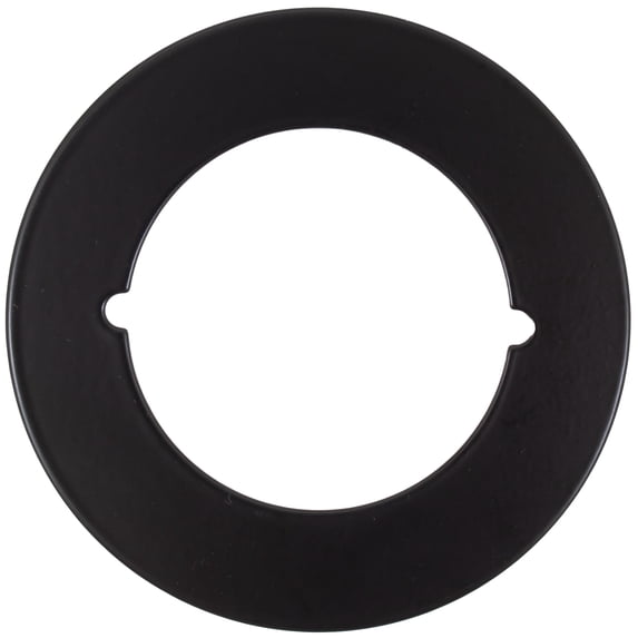 Stone Harbor Hardware Scar Plate 3-1/2" Outer Diameter Matte Black